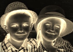 Sepia + Negatyw
