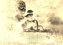 Sepia + Negatyw