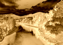 Sepia + Negatyw