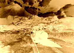 Sepia + Negatyw