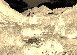 Sepia + Negatyw