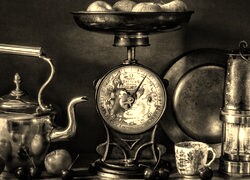 Szary + Sepia