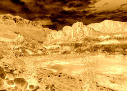 Sepia + Negatyw