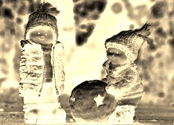 Sepia + Negatyw