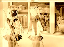 Sepia + Negatyw