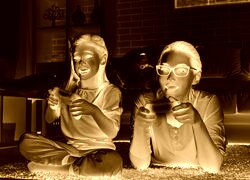 Sepia + Negatyw