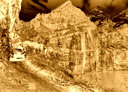Sepia + Negatyw