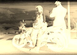 Sepia + Negatyw