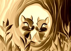 Sepia + Negatyw