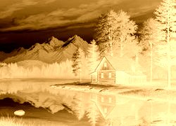 Sepia + Negatyw