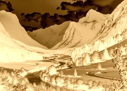 Sepia + Negatyw