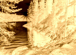 Sepia + Negatyw