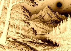 Sepia + Negatyw