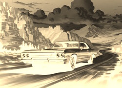 Sepia + Negatyw
