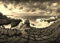 Szary + Sepia