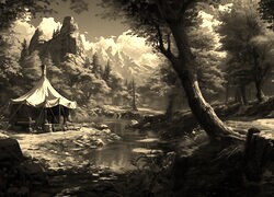 Szary + Sepia