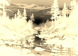 Sepia + Negatyw