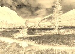 Sepia + Negatyw