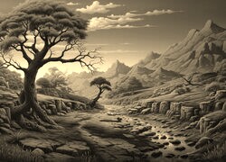 Szary + Sepia