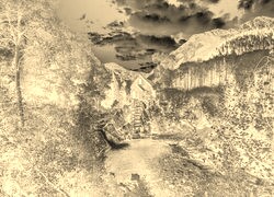 Sepia + Negatyw