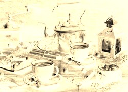 Sepia + Negatyw