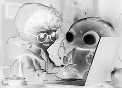 Szary + Negatyw