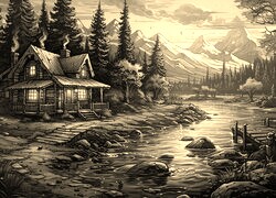 Szary + Sepia