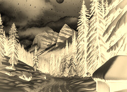 Sepia + Negatyw