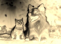 Sepia + Negatyw