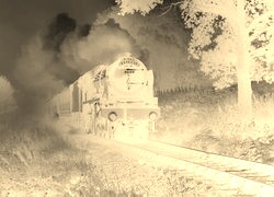 Sepia + Negatyw