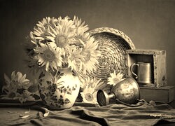 Szary + Sepia