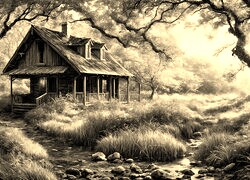 Szary + Sepia