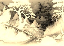Sepia + Negatyw