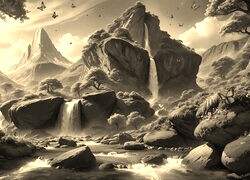 Szary + Sepia