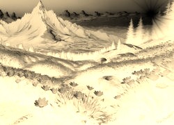 Sepia + Negatyw