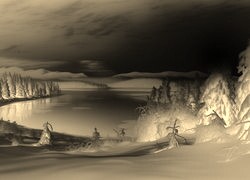 Sepia + Negatyw