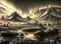 Szary + Sepia