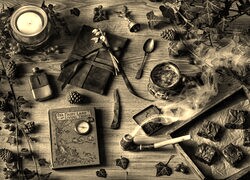 Szary + Sepia