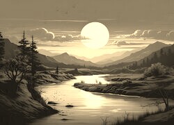 Szary + Sepia
