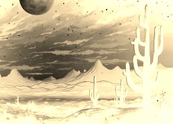 Sepia + Negatyw