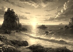 Szary + Sepia