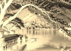Sepia + Negatyw