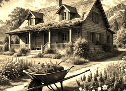 Szary + Sepia