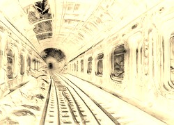 Sepia + Negatyw