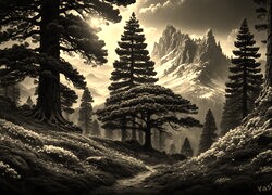 Szary + Sepia