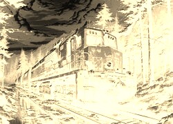 Sepia + Negatyw