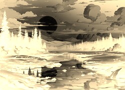 Sepia + Negatyw