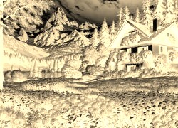 Sepia + Negatyw