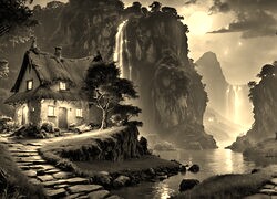 Szary + Sepia