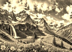 Szary + Sepia